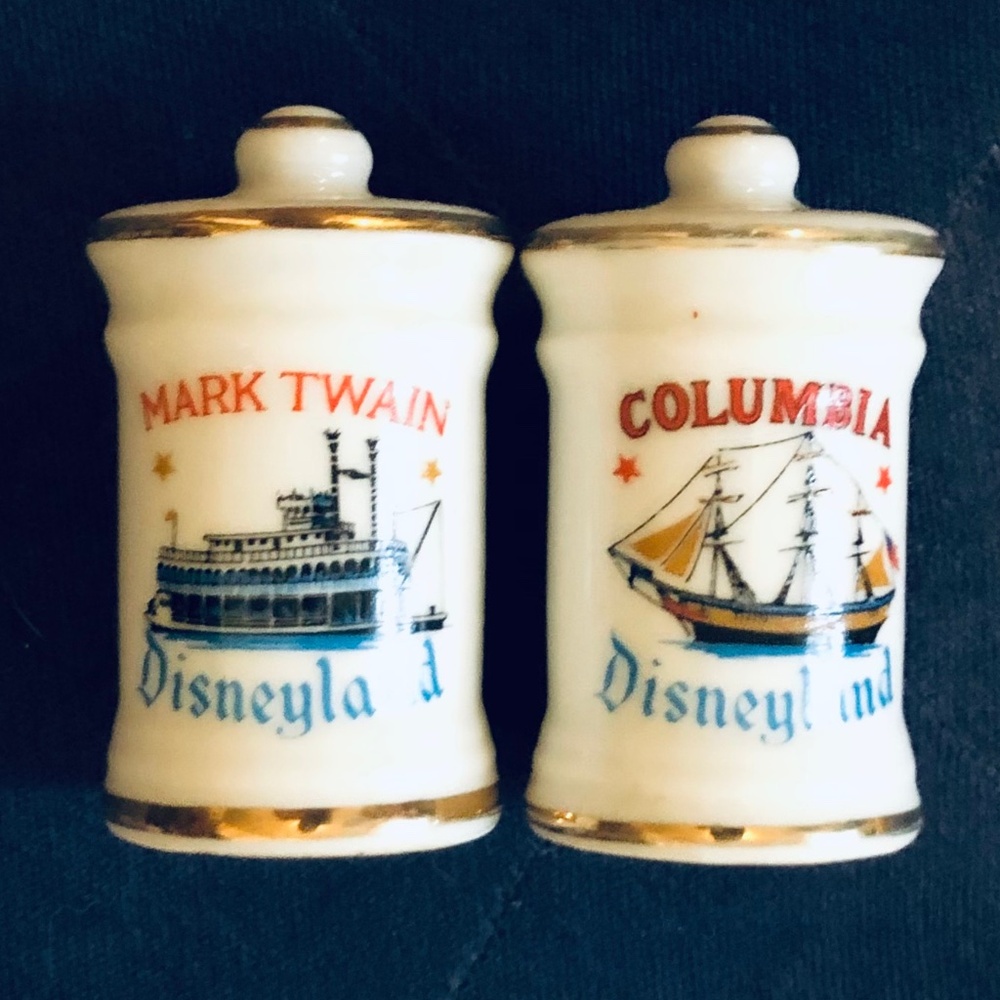 mid-1960s Disneyland Salt & Pepper Shakers